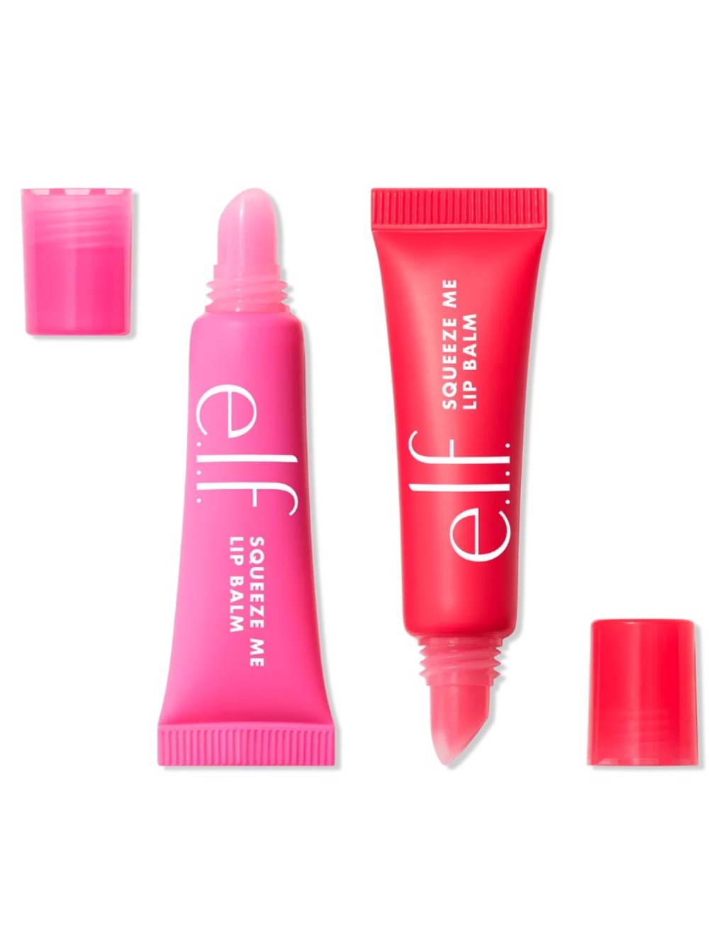 e.l.f. Cosmetics Squeeze Me More Lip Balm Duo in Bubblegum/Cherry 6g BRAND NEW